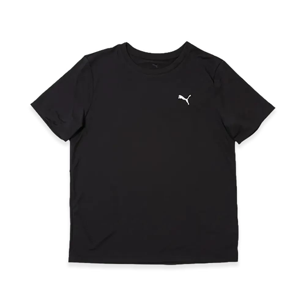 PUMA Small PUMA Logo Poly T-shirt "Puma Black"
