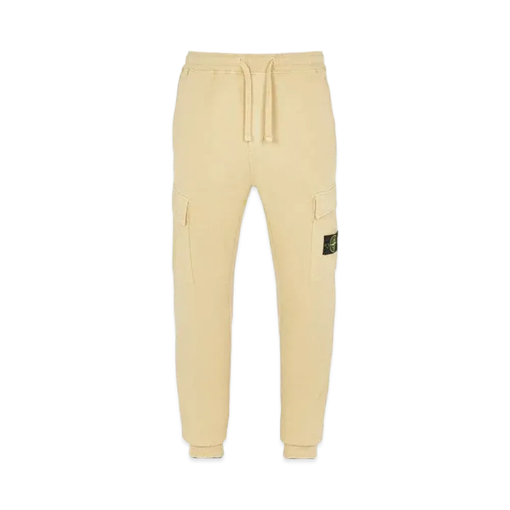 Stone Island 65220 BRUSHED COTTON FLEECE_REGULAR FIT "Ibory"