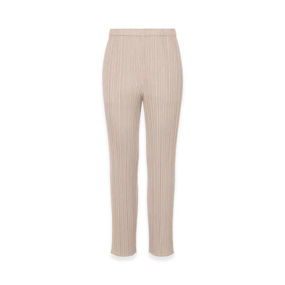 PLEATS PLEASE ISSEY MIYAKE New Colorful Basics 4 "Greige"