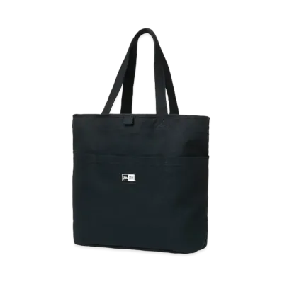 NEW ERA Utility Canvas Tote Bag 15L Box Logo "Black"