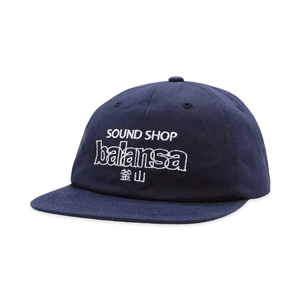 SOUND SHOP balansa ssb logo cap "NAVY"