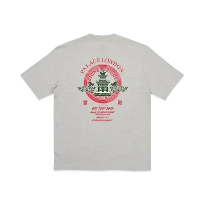 PALACE Fortunate T-Shirt "Grey Marl"