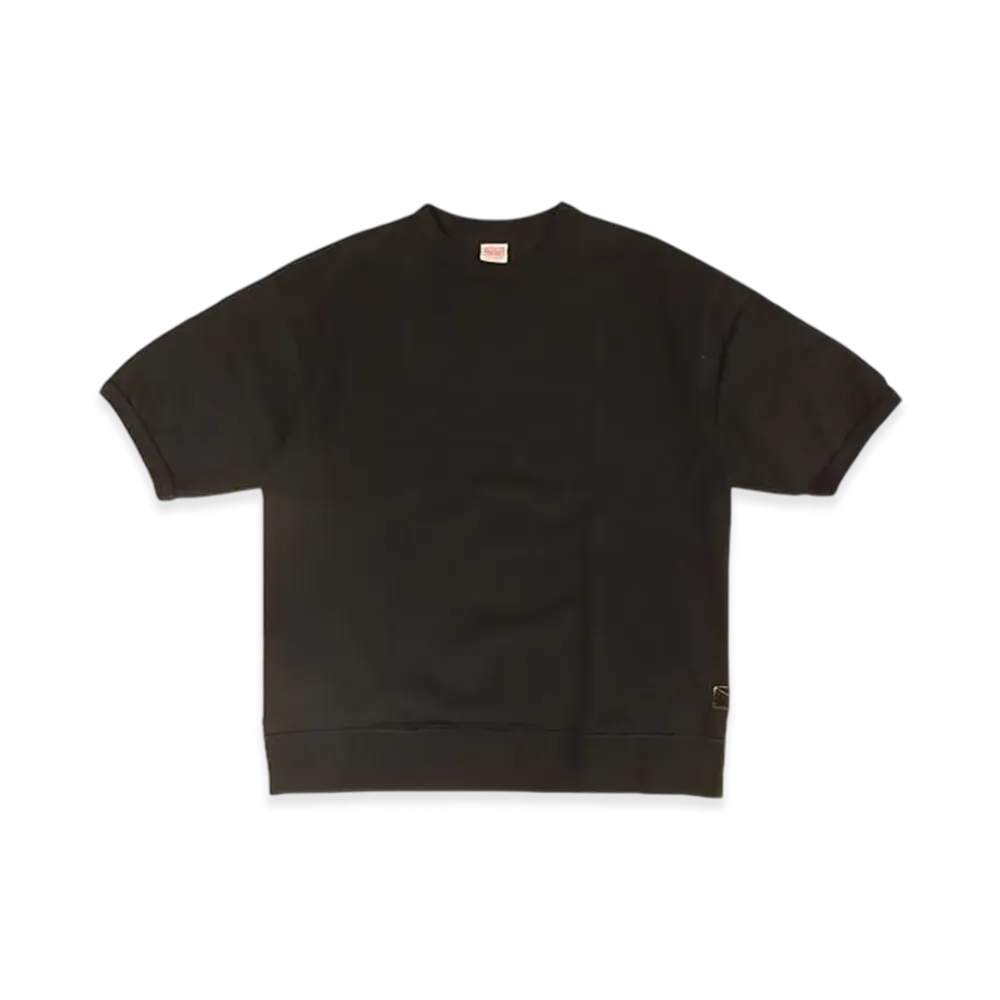STABRIDGE - The Apartment Special Order - "Healthknit" S/S Baggy Crew Neck "Black"