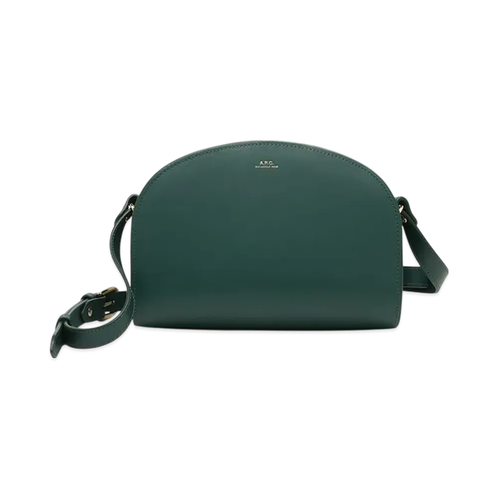 A.P.C. Sac Demi Lune "Empire Green"