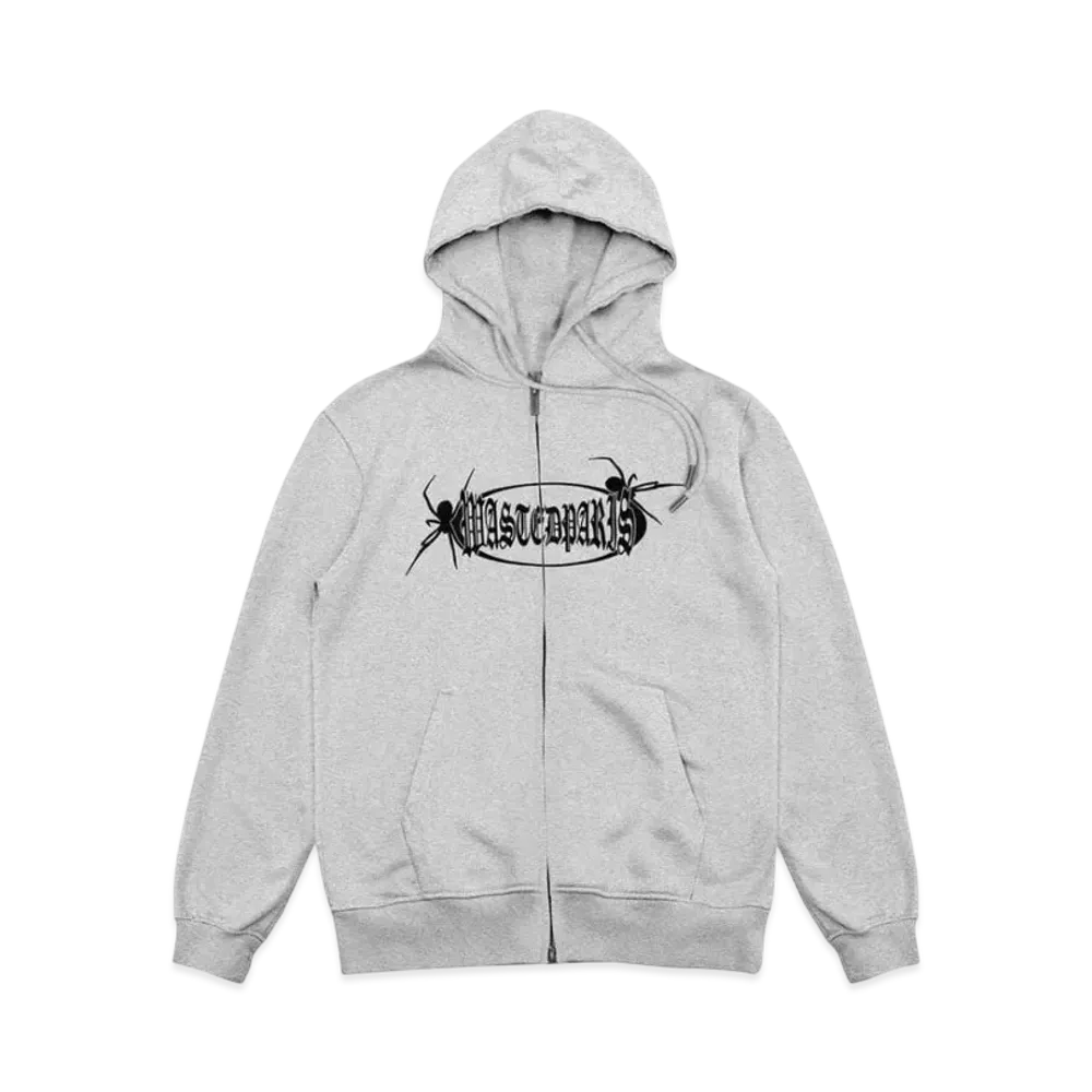 WASTED PARIS Hoodie Zip Boiler "Grey"