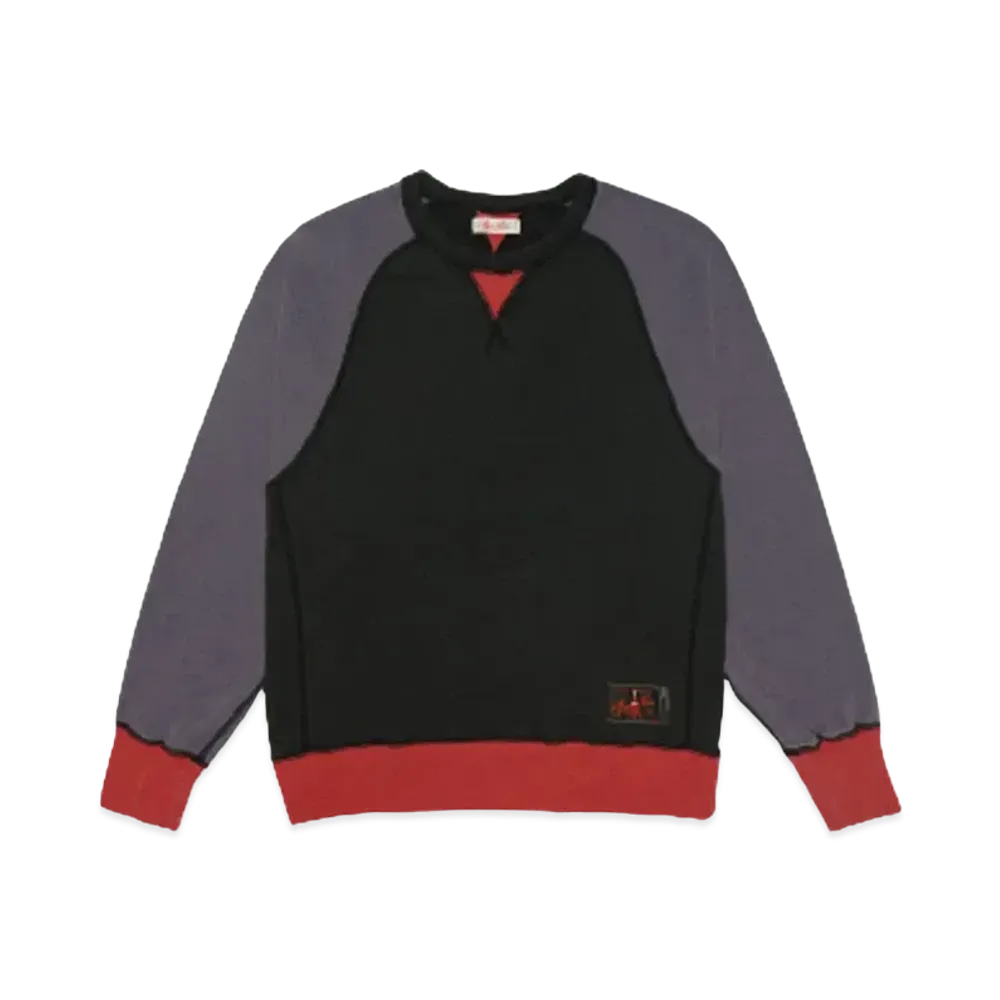 SYUMAN. Freedom Sleeve Sweat-shirts "B.Red"