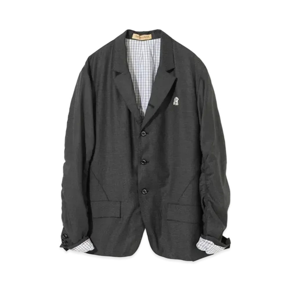 UNDERCOVER The Shepherd Wool Puckering Jacket "Black"