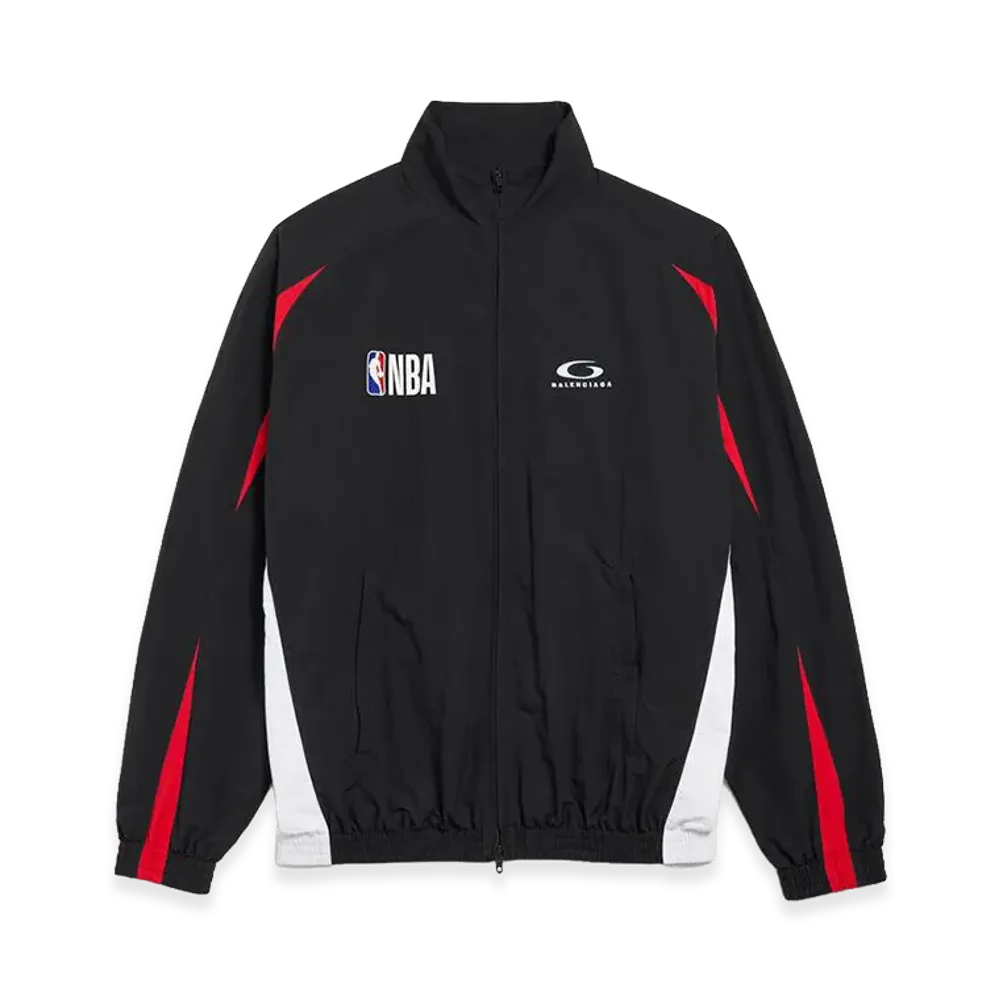 BALENCIAGA x NBA Collaboration Tracksuit Jacket "New Black"