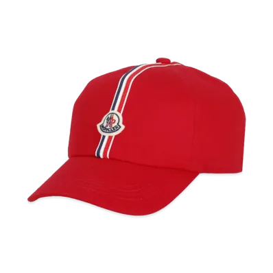 MONCLER Kids Cap "Red"