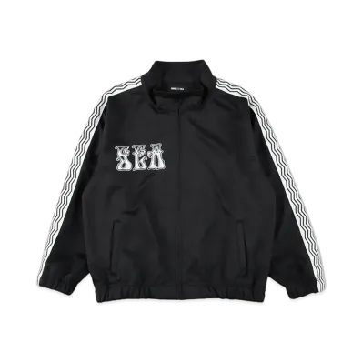 WIND AND SEA Zip Up Jersey "Black"