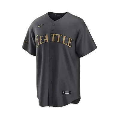MLB x Nike Mariners All Star Game Team Front Uniform "Dark Gray"