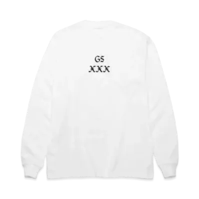 GOD SELECTION XXX LONG SLEEVE T-SHIRT GX-A22-LT-02 "White"