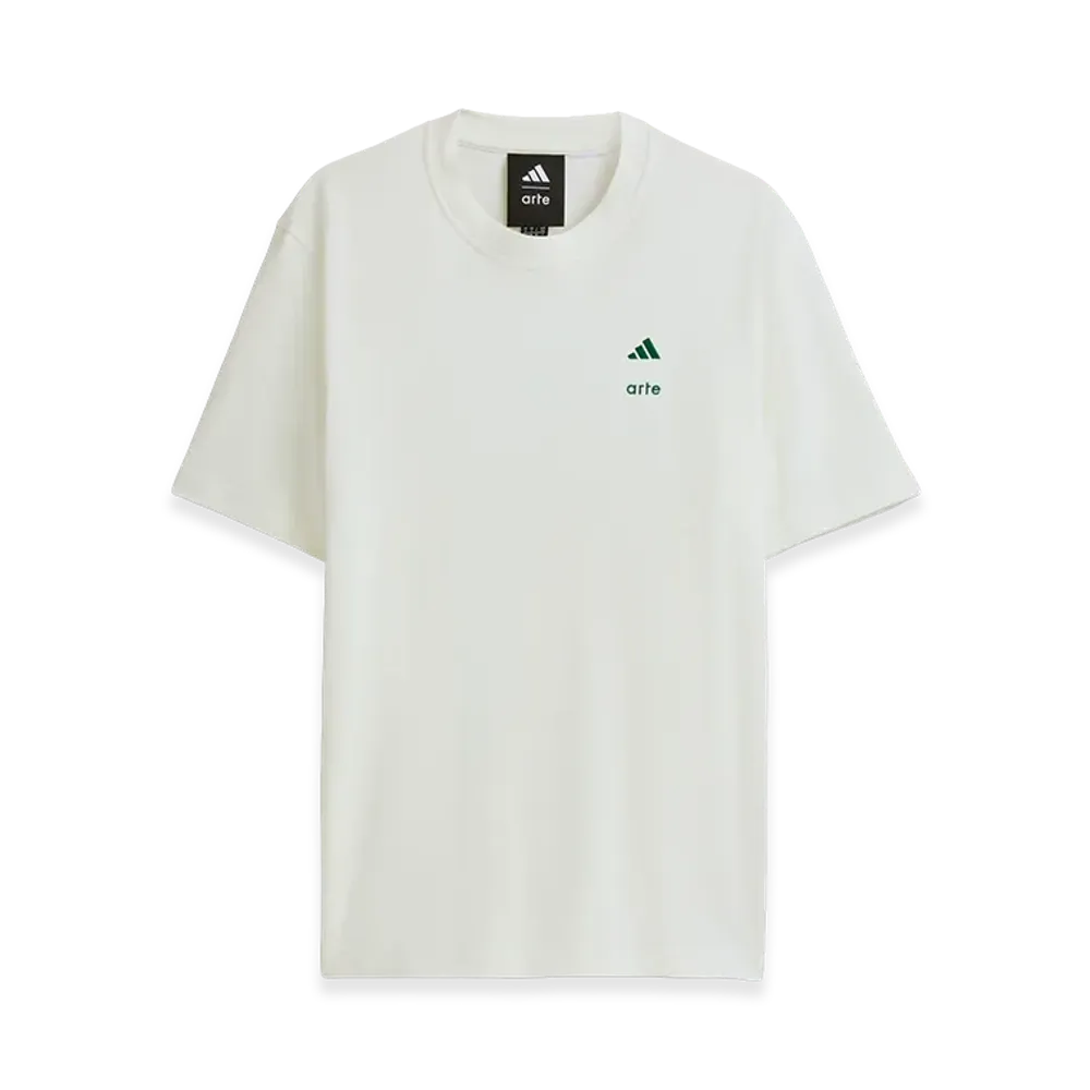 adidas x Arte Antwerp Graphic T-Shirt "Off White/Amazon Green"