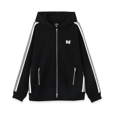 NEEDLES x LHP Zip Track Hoody - Cotton Jersey "Black"