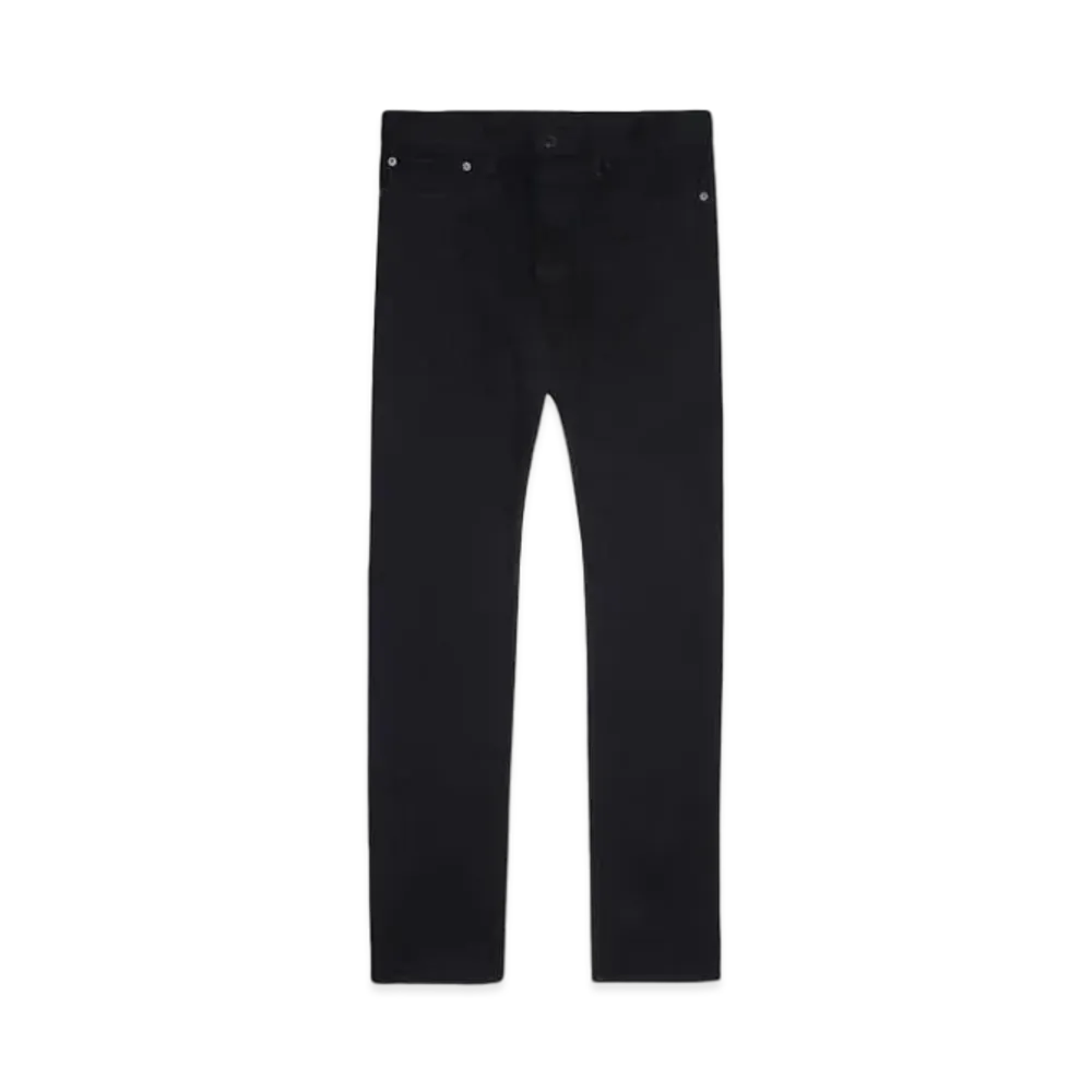 MINEDENIM S.Slim STR 5pocket OWS "BLACK"