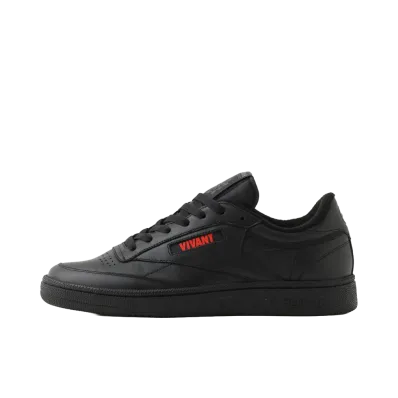 VIVANT × atmos × Reebok Club C "Black/Red"