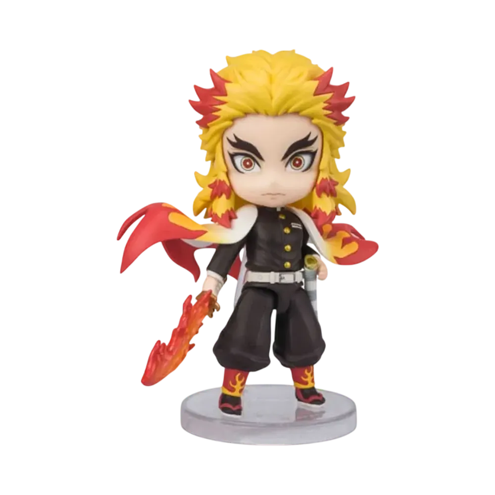 BANDAI "Figuarts mini" -Demon Slayer: Kimetsu no Yaiba- KYOJURO RENGOKU FLAME BREATHING
