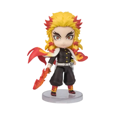 BANDAI "Figuarts mini" -Demon Slayer: Kimetsu no Yaiba- KYOJURO RENGOKU FLAME BREATHING