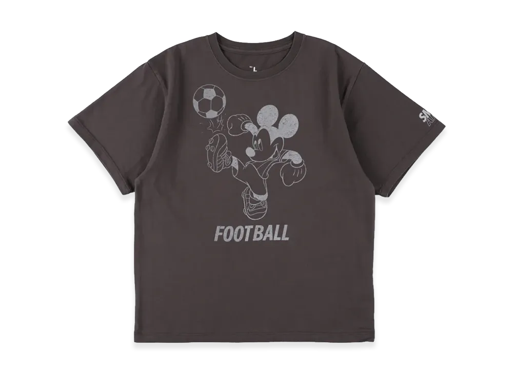WIND AND SEA x SMOOTHY Football Kids S/S Tee "Black"