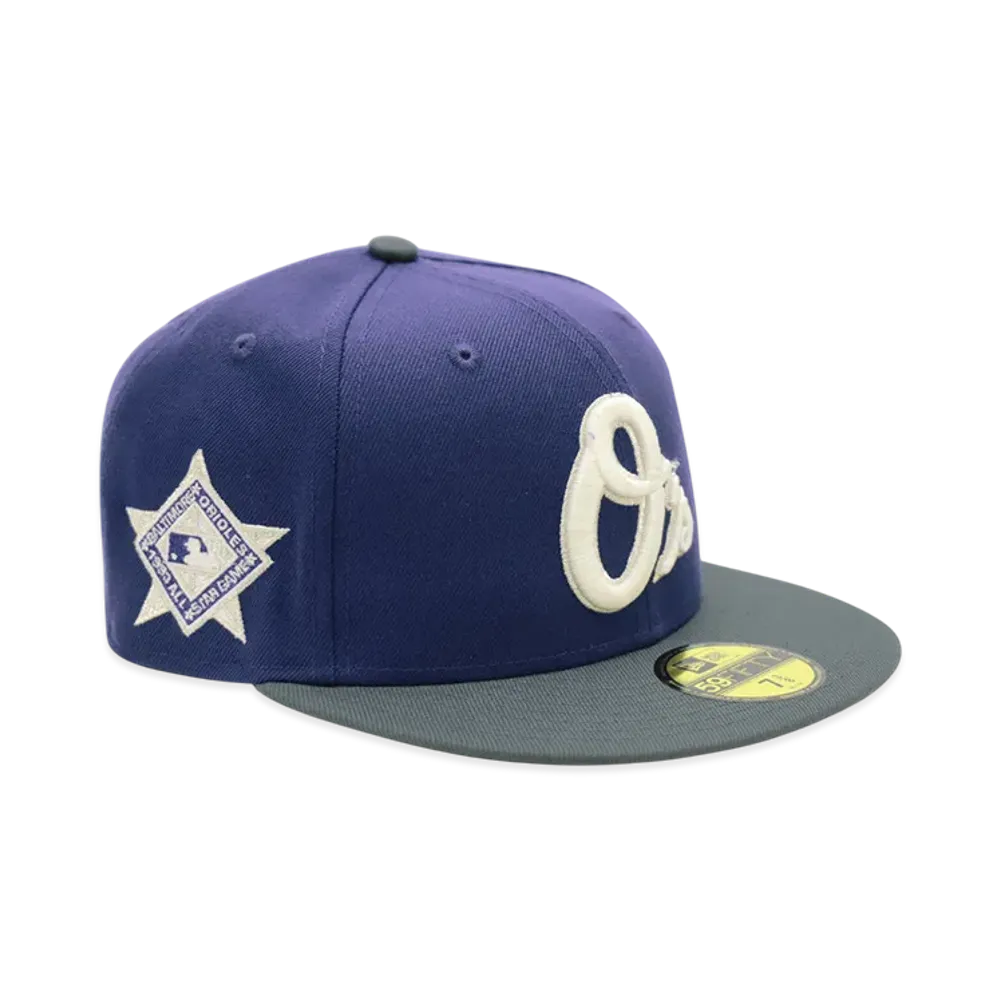 NEW ERA x THE CAP 'Night Hunt' 59Fifty Baltimore Orioles "Purple"