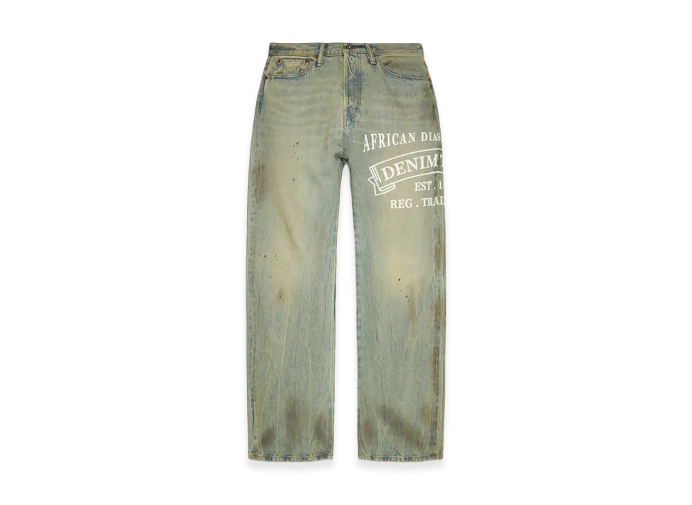 DENIM TEARS Baggy ADG Denim Pant "Dirty Wash"