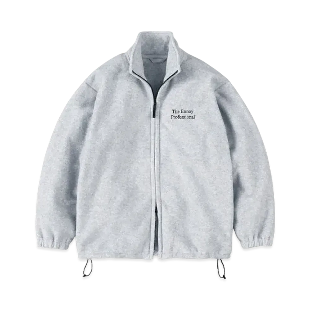 ENNOY 23AW City Fleece Jacket "Zurich Gray"