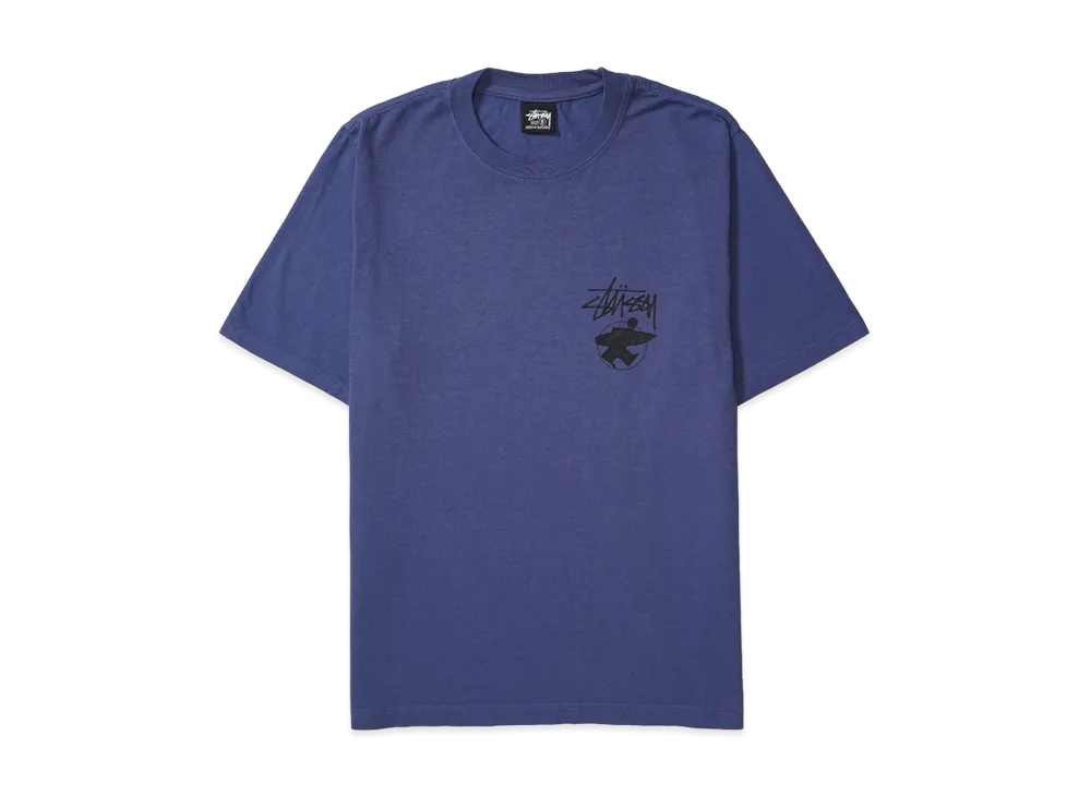 Stussy Long Haul Tee Pigment Dyed "Indigo"