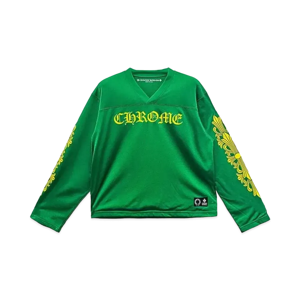 Chrome Hearts Mesh Jersey L/S T-Shirt "Green"