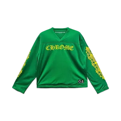 Chrome Hearts Mesh Jersey L/S T-Shirt "Green"