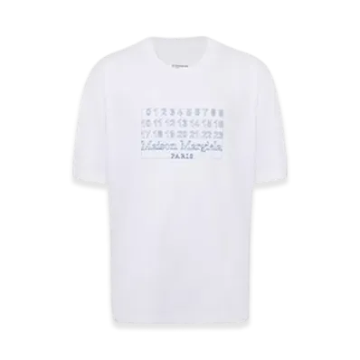 Maison Margiela Calender Logo Oversized T-Shirt "White"