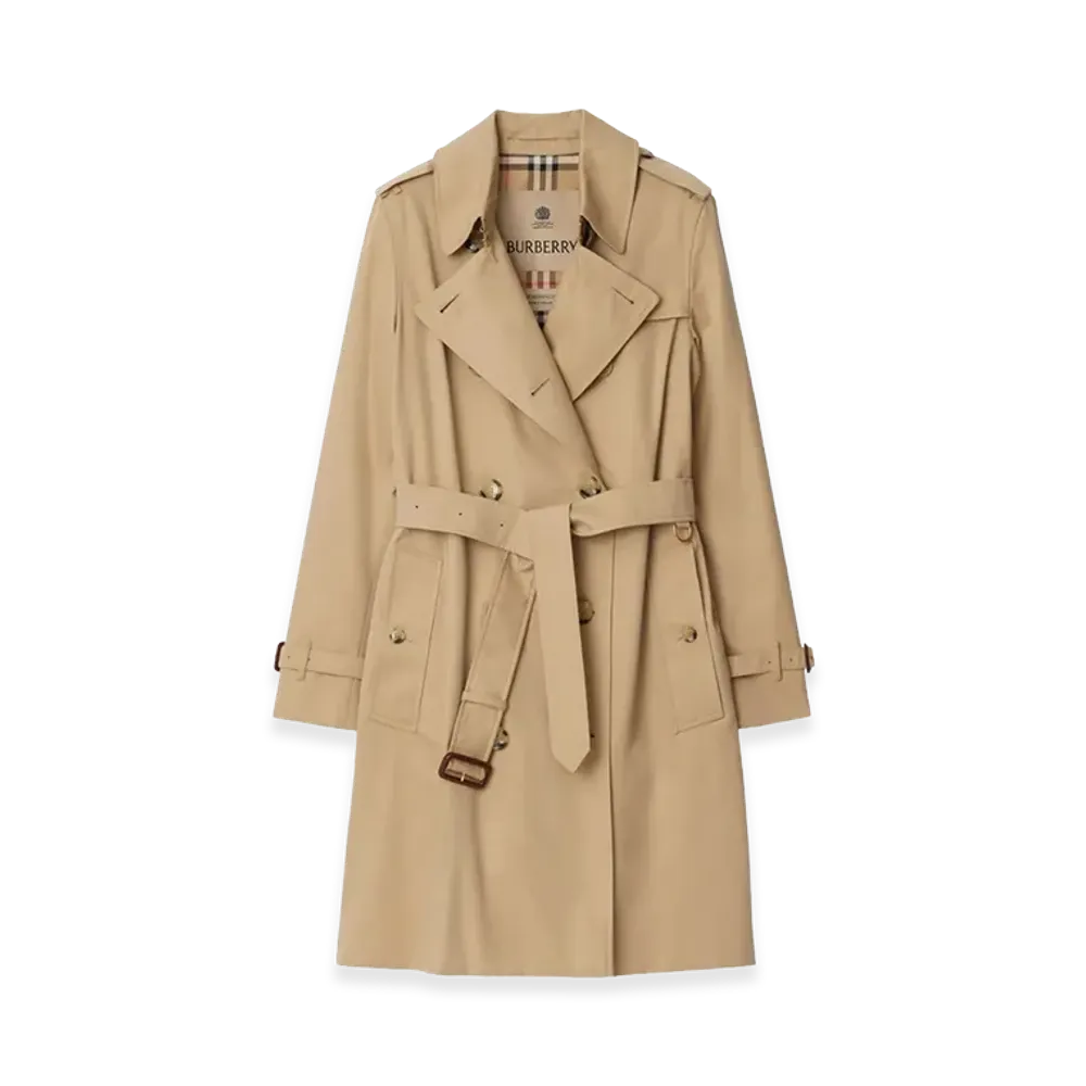 Burberry Women's Trench Doppio Petto Coat "Beige"