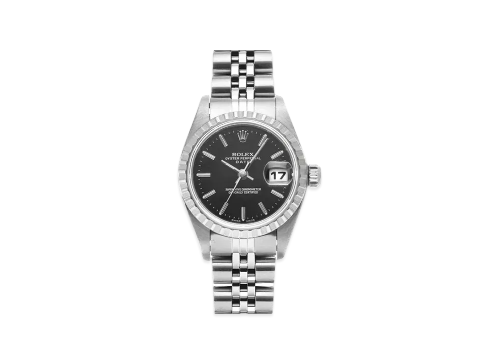 ROLEX Lady-Datejust "Black/Stainless Steel"