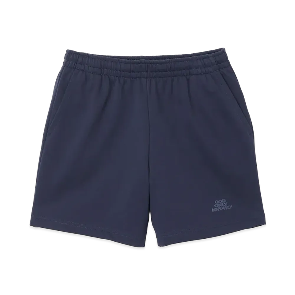 GOD ONLY KNOWS Sweat Shorts "Navy"