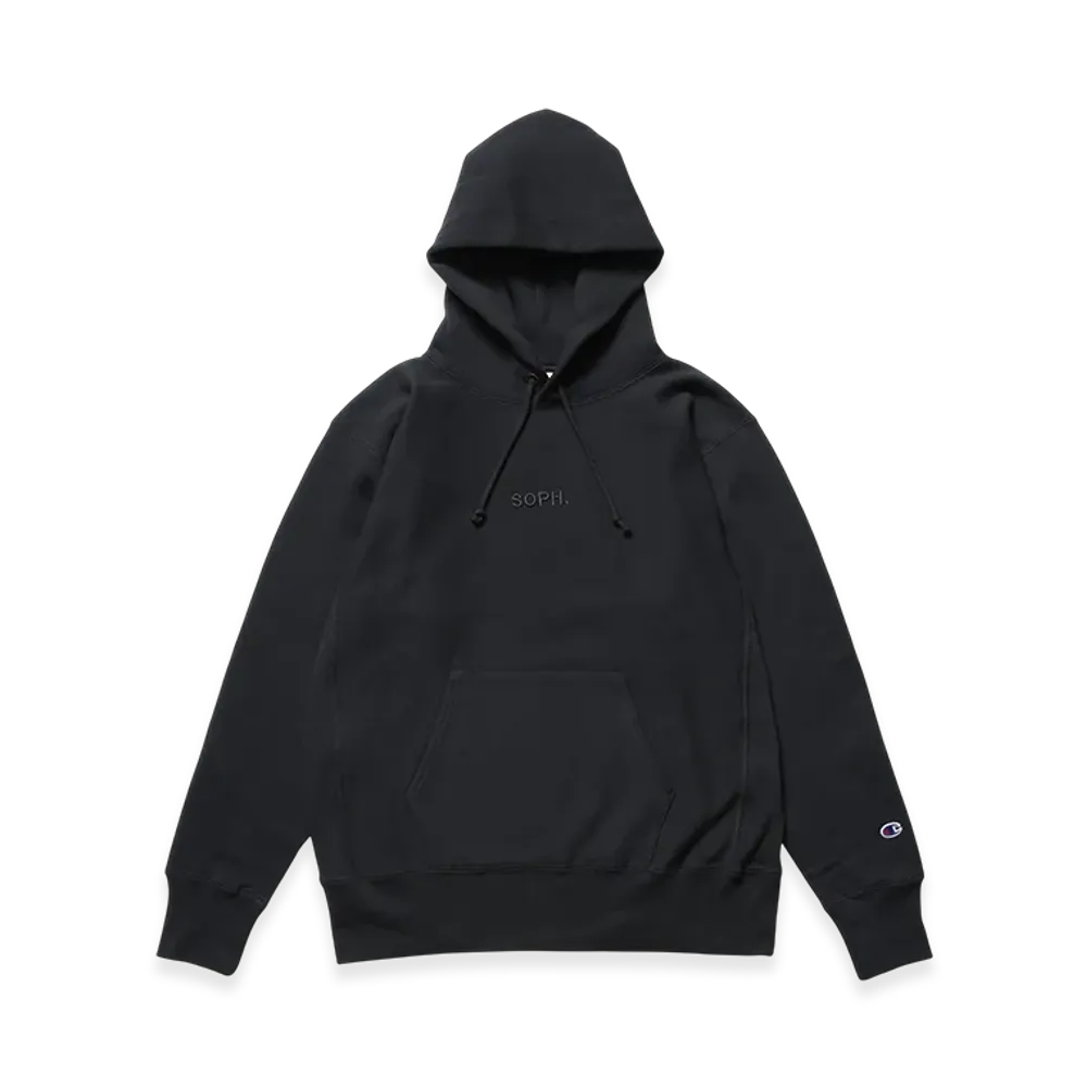 Champion x SOPH. Reverse Weave Hoodie "Black"