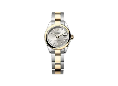 ROLEX Lady-Datejust 28mm Oystersteel & Yellow Gold 279163 "Silver"