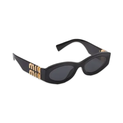MIU MIU Women's Glimpse Sunglasses "Slate Gray Lens"