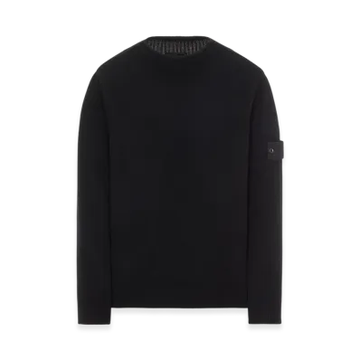Stone Island 562FA Ghost Piece Cashmere Knit - 22FW "Black"