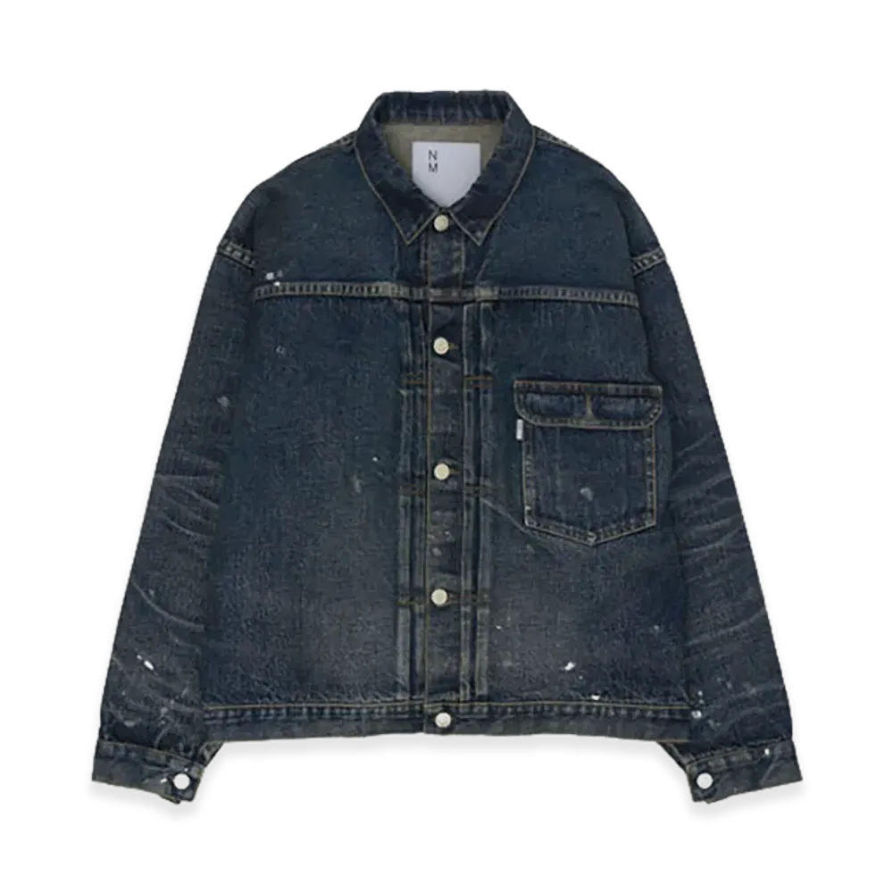 New Manual #001 T-Back Denim Jacket "Indigo"