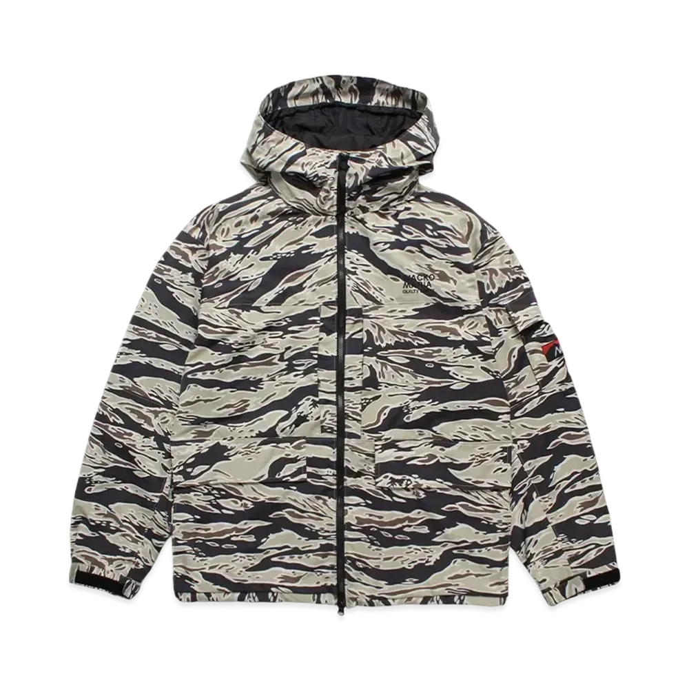 WACKO MARIA x Nanga / Tiger Camo Mountain Parka "Beige"