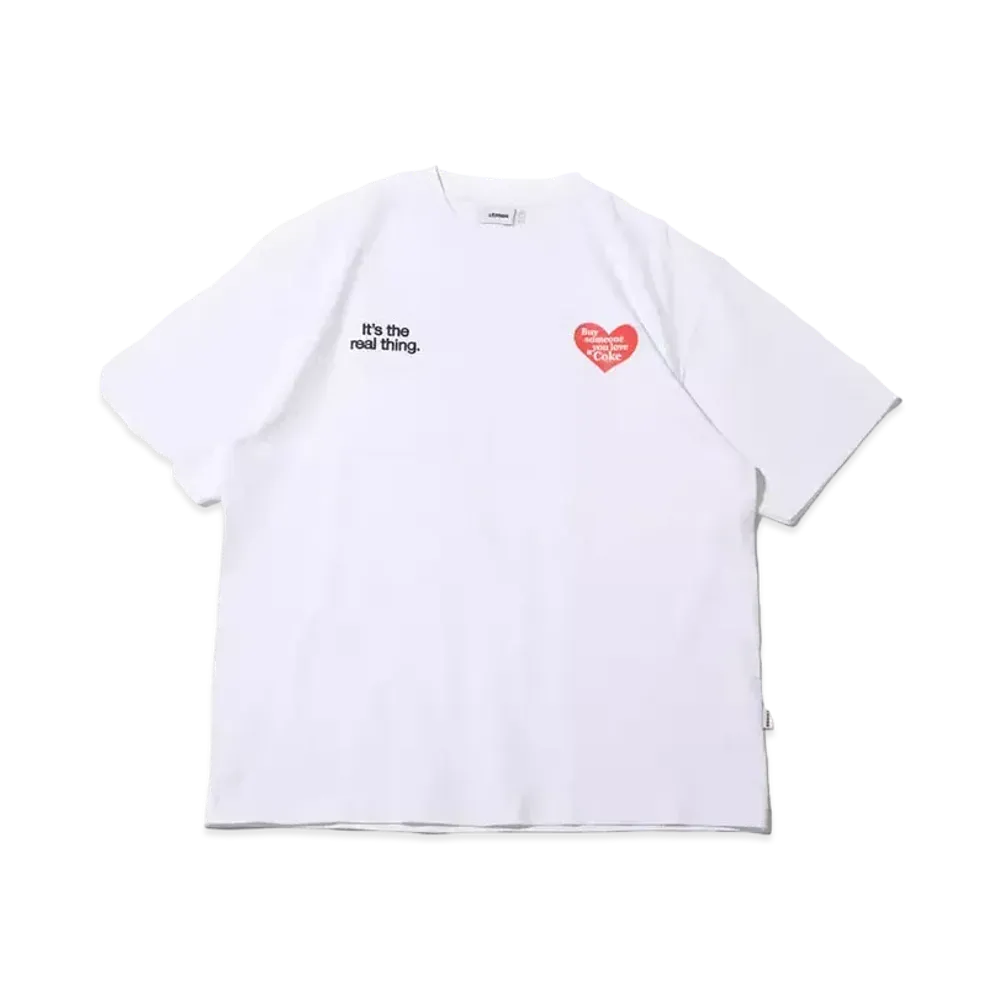 Coca-Cola x atmos T-shirts "White"