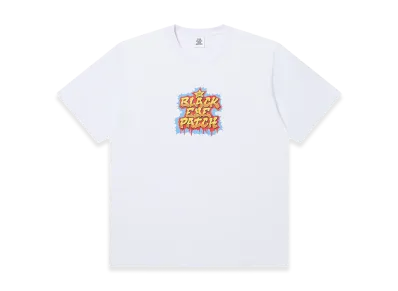 BlackEyePatch Old School Letters Tee "White"