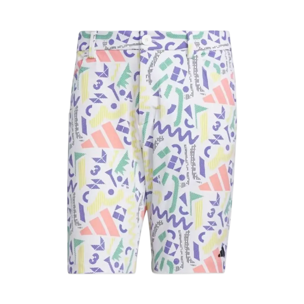 adidas Graphic Print Short Pants "White"