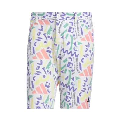 adidas Graphic Print Short Pants "White"