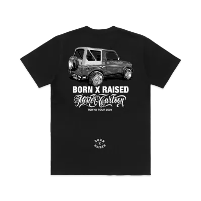 Born x Raised x Mister Cartoon Samurai Tee "Black"