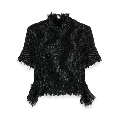 sacai Women's T-Shirts "Black"