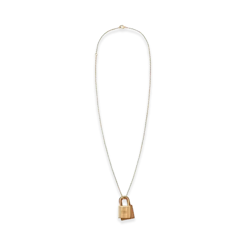 Hermes Small O Kelly Pendant Swift "Gold/Gold"