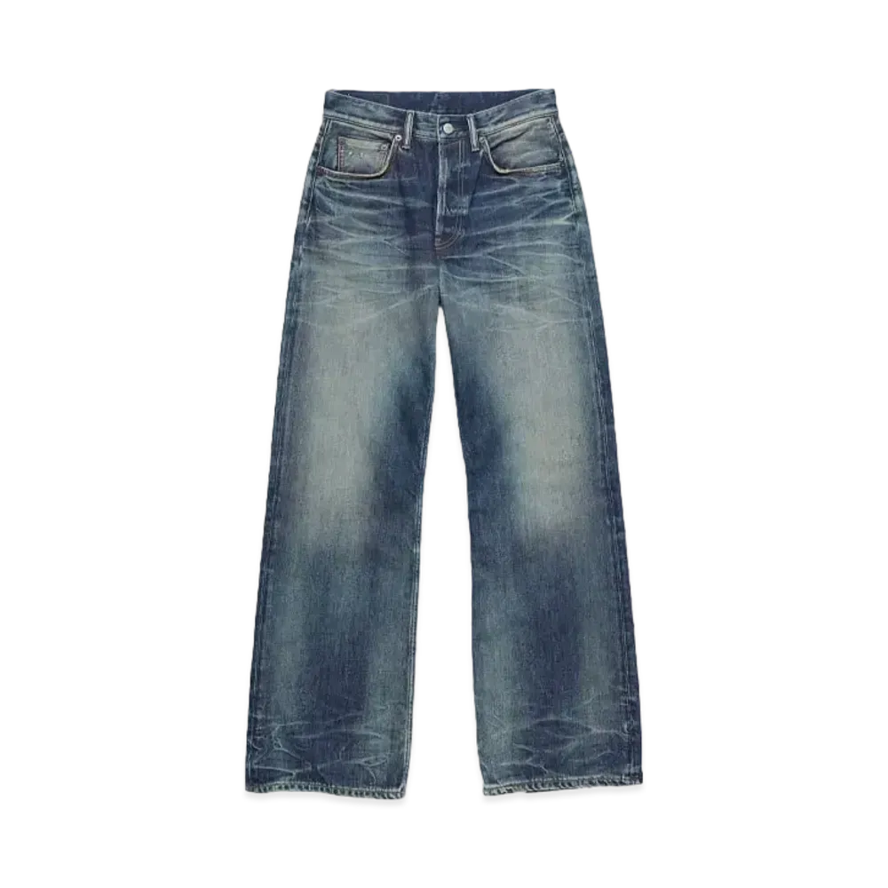 Acne Studios Loose Fit Jeans - 2021F "Mid Blue"