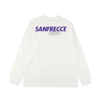 WIND AND SEA x J.LEAGUE SANFRECCE L/S Tee "White"