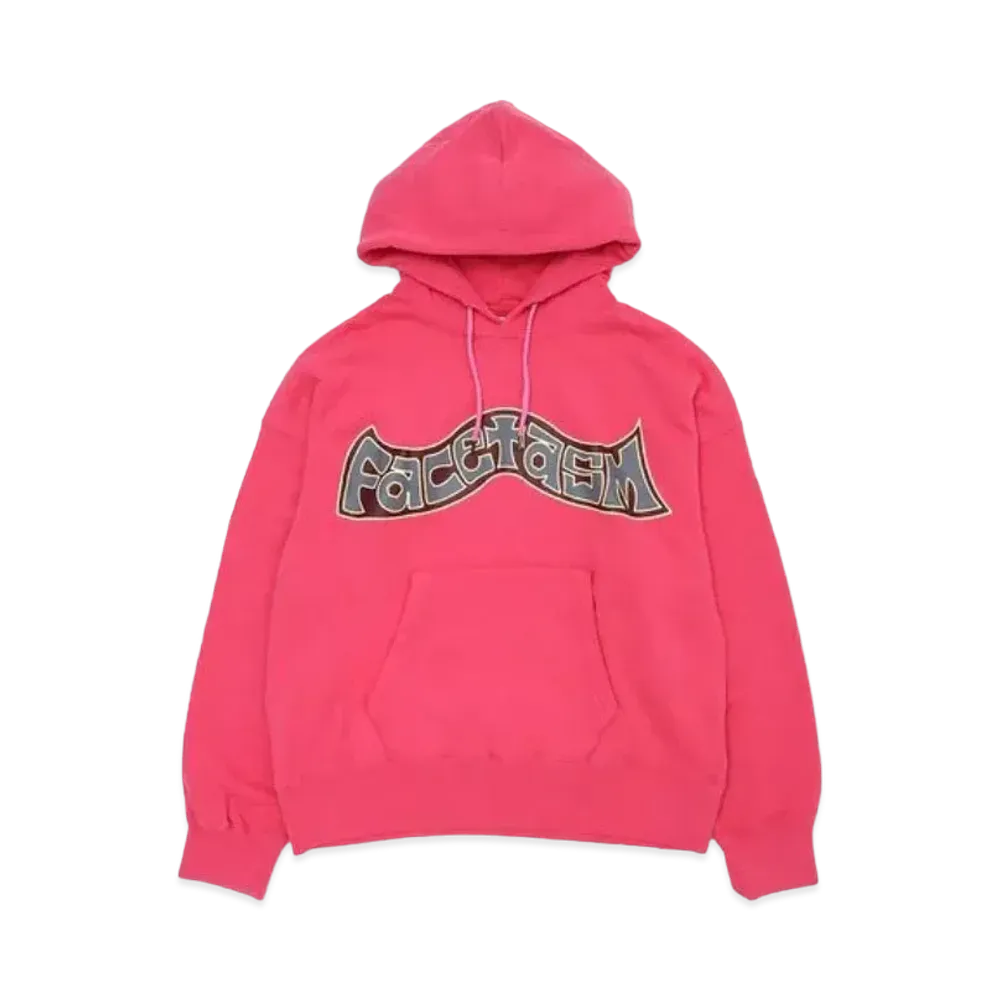 FACETASM 90s Graphic Hoodie "Pink"