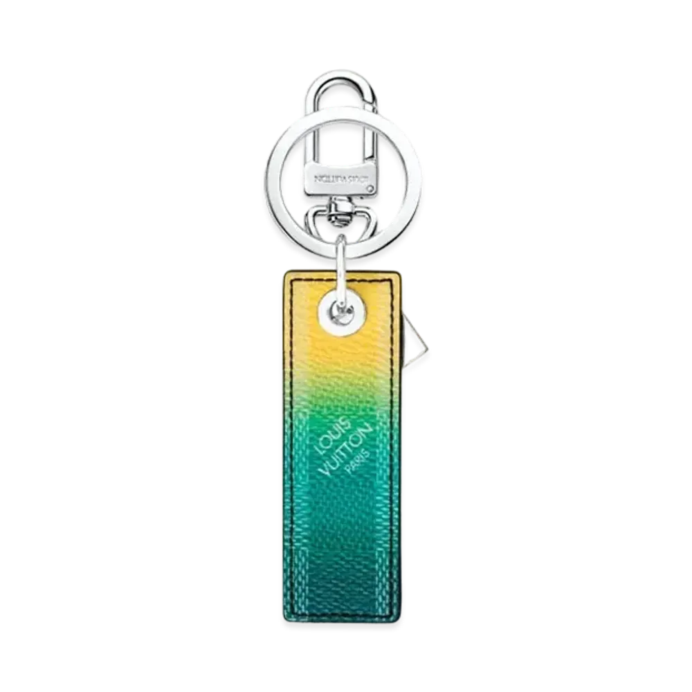 Louis Vuitton Damier Stripes Key Holder "Veil"